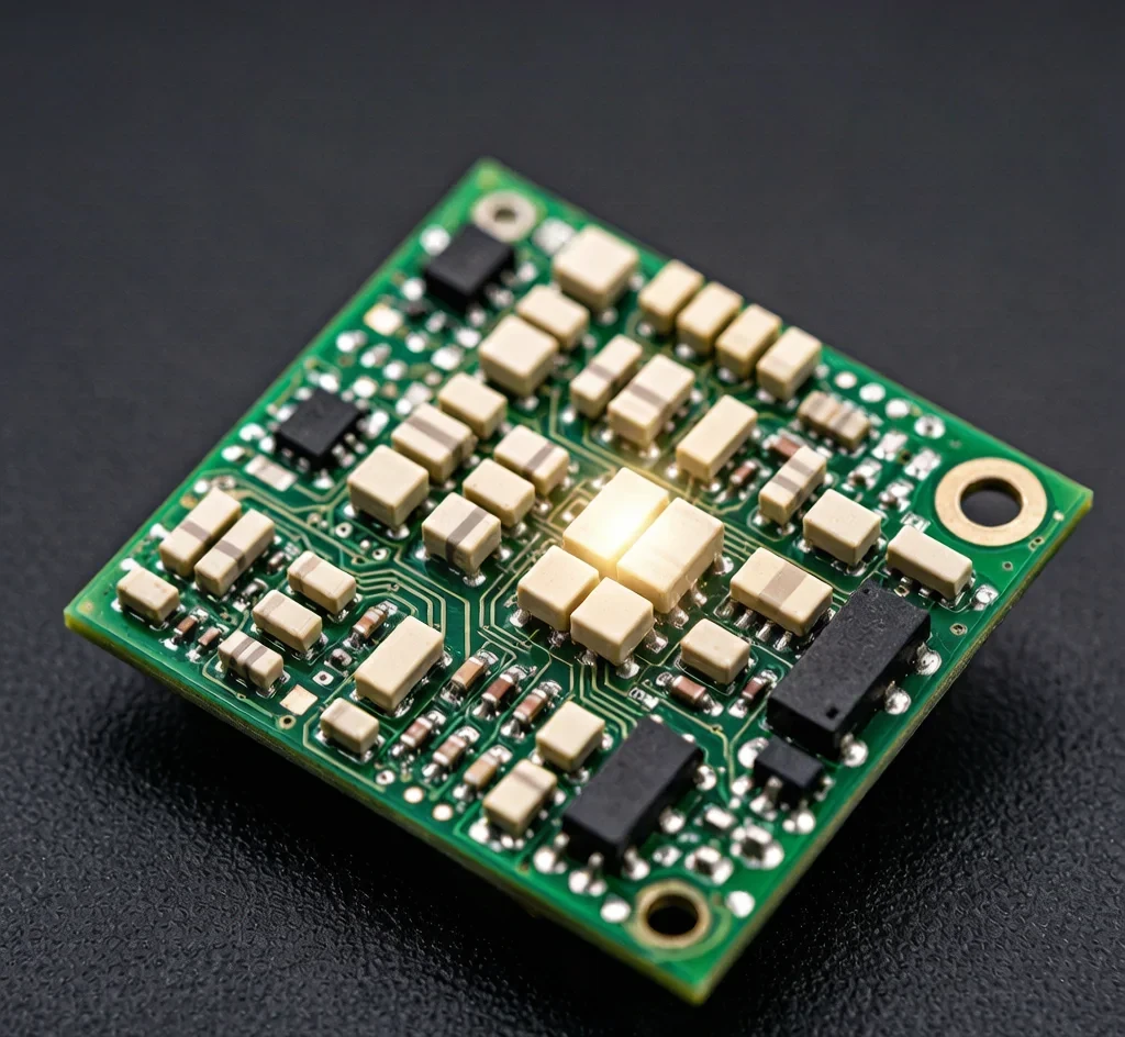 Automotive MLCC capacitors on ECU and powertrain control module